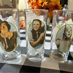 Wizard of Oz Character Glass Set